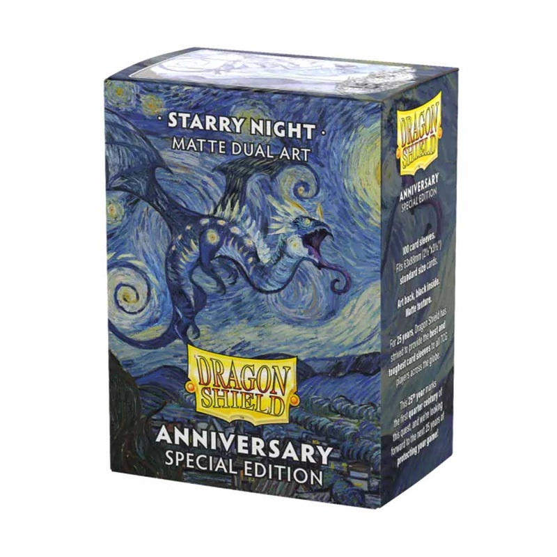 Dragon Shield AT-12116 Sleeves (100) Matte Dual Art Archive Reprint Starry Night