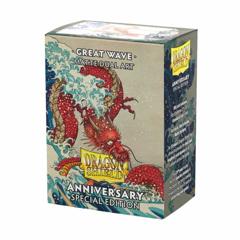 Dragon Shield AT-12117 Sleeves (100) Matte Dual Art Archive Reprint Great Wave