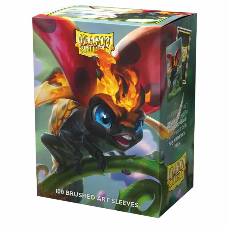 Dragon Shield AT-12124 Sleeves (100) Brushed Art The Burnbug