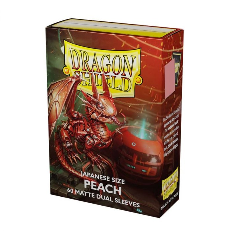 Dragon Shield AT-15153 JPN Sleeves (60) Dual Matte Peach