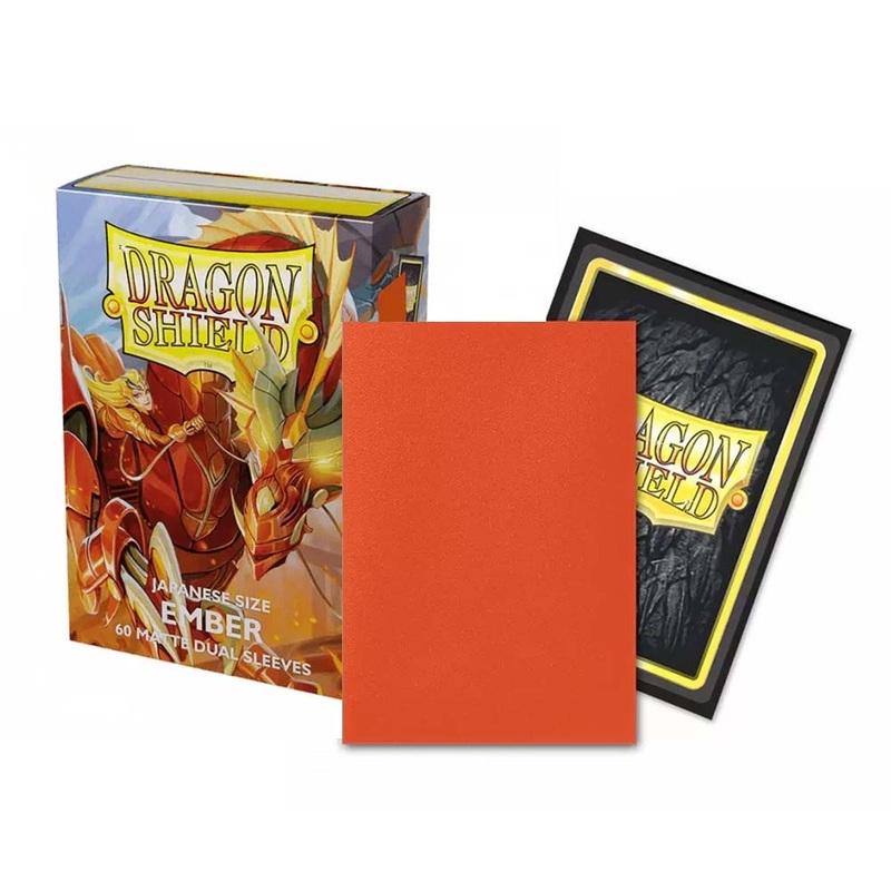Dragon Shield AT-15154 JPN Sleeves (60) Dual Matte Ember