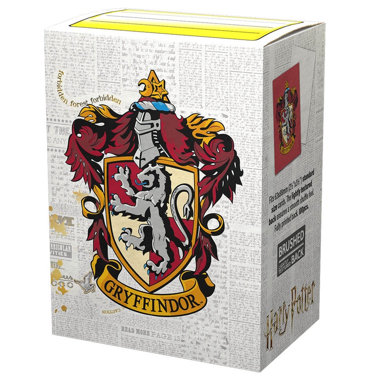 Dragon Shield AT-16025 Sleeves (100) Gryffindor Brushed Art