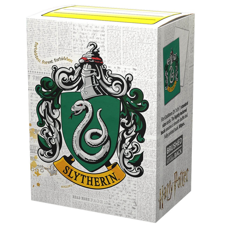 Dragon Shield AT-16028 Sleeves (100) Slytherin Brushed Art
