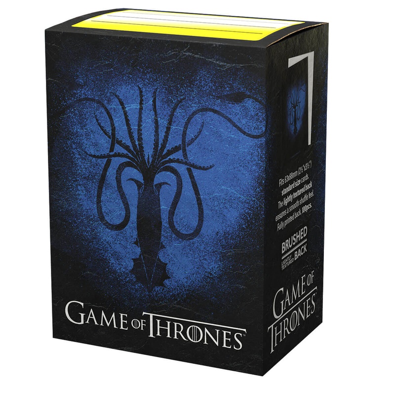 Dragon Shield AT-16032 Sleeves (100) GOT House Greyjoy Brushed Art