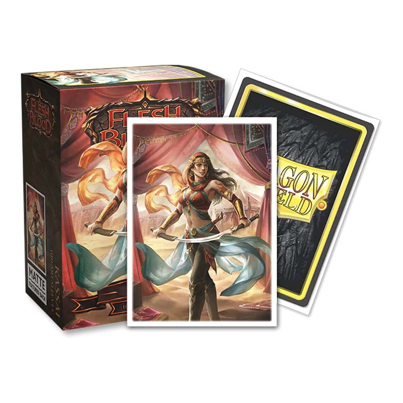 Dragon Shield AT-16090 Sleeves (100) Flesh and BloodKassai