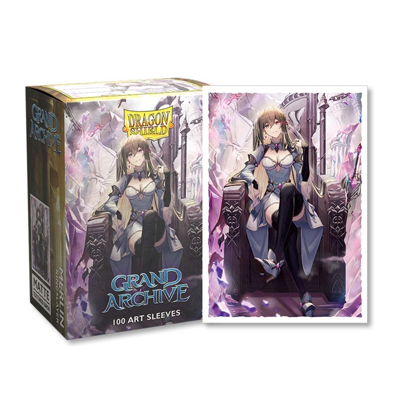 Dragon Shield AT-16113 Sleeves (100) GATCG Merlin, Kingslayer