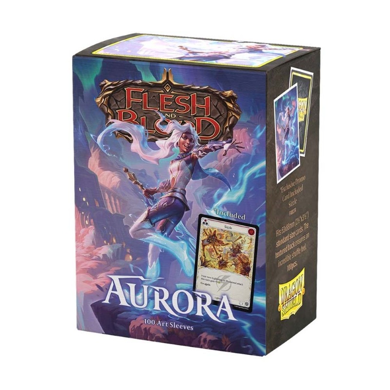Dragon Shield AT-16125 Sleeves (100) Flesh and Blood Aurora