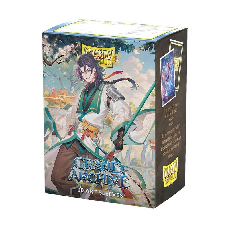 Dragon Shield AT-16126 Sleeves (100) GATCG Jin, Fate Defiant