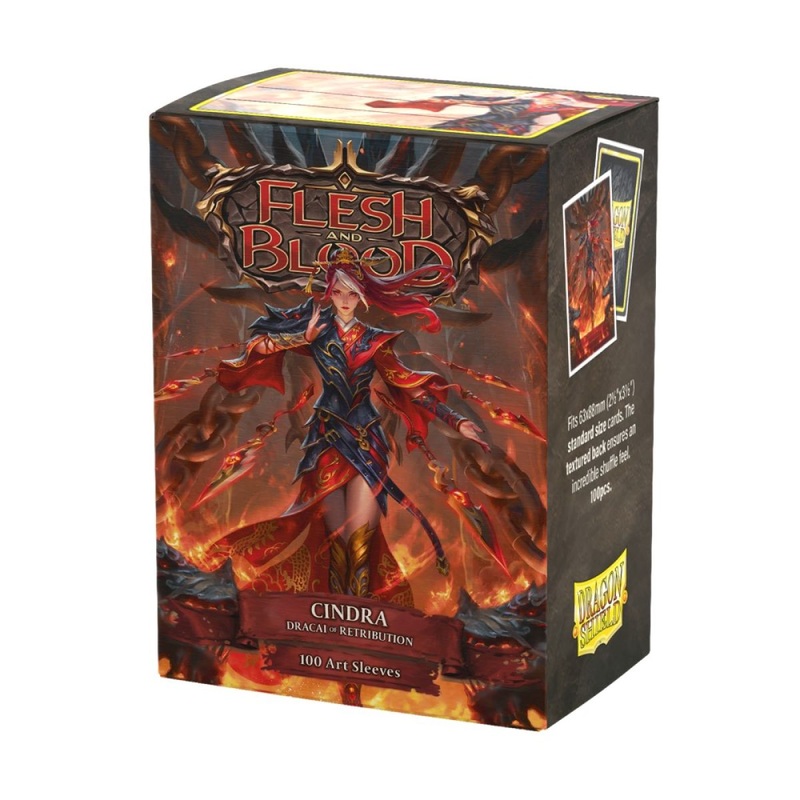 Dragon Shield AT-16146 Sleeves (100) FABTCG: Cindra, Dracai of Retribution