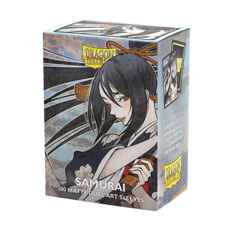Dragon Shield AT-16153 Sleeves (100) Matte Dual Art Samurai