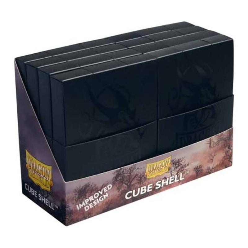 Dragon Shield AT-30524 Cube Shell Shadow Black (8ct)