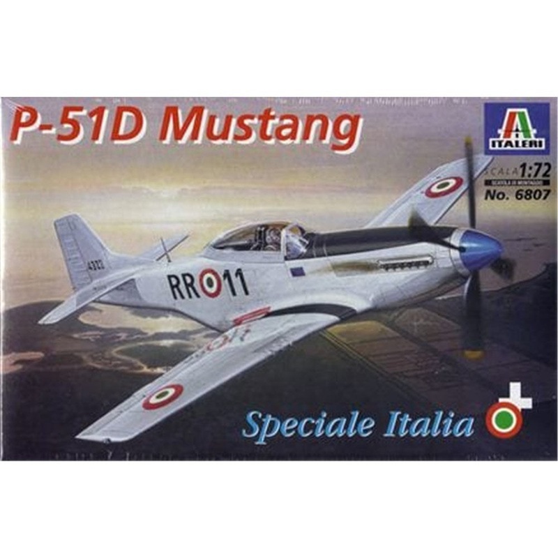 Italeri 6807 1/72 P-51 D MUSTANG (NZ EXCL)