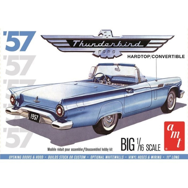 AMT 1206 1/16 1957 Ford Thunderbird 2T