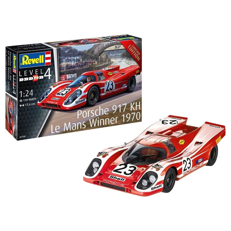 Revell 07709 1/24 PORSCHE 917 KH LE MANS WINNER 1970