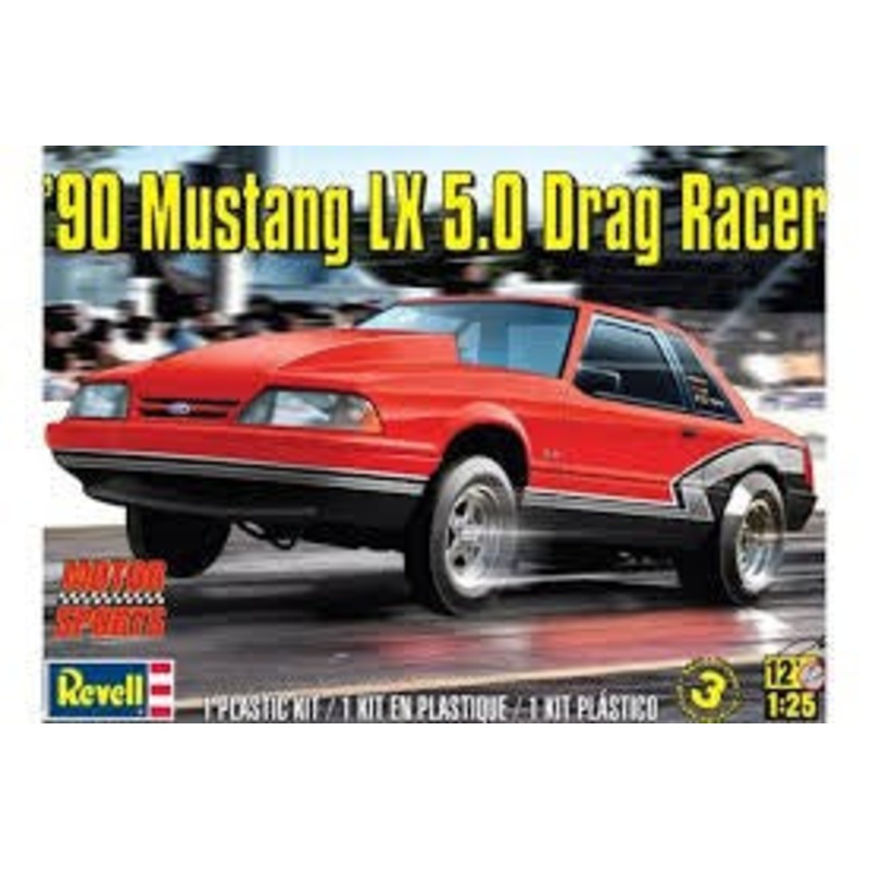 Revell 14195 1/25 MUSTANG LX5.0 DRAG 1990