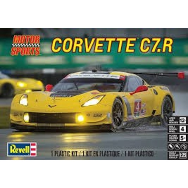 Revell 14304 1/25 CORVETTE LE MANS C7.R