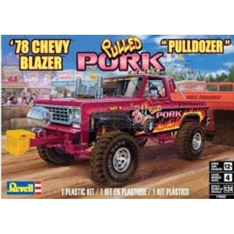 Revell 14532 1/25 1978 CHEVY BLAZER PULLDOZER