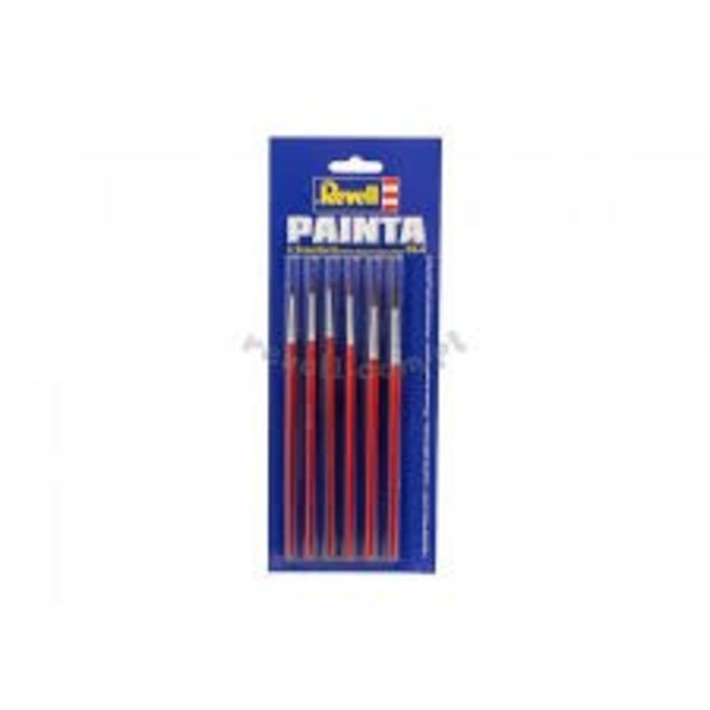 Revell 29621 PAINT BRUSHES – 6 PACK – THIN TO THICK