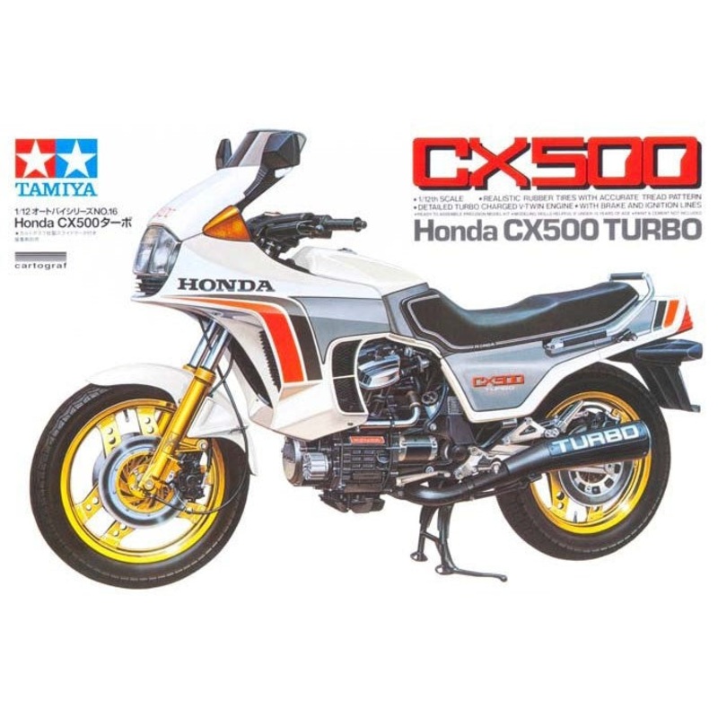 Tamiya 14016 1/12 HONDA CX500 TURBO
