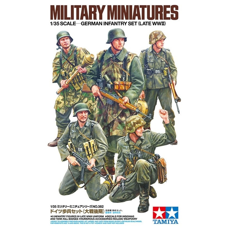 Tamiya 35382 1/35 GERMAN INFANTRYLATE WWII