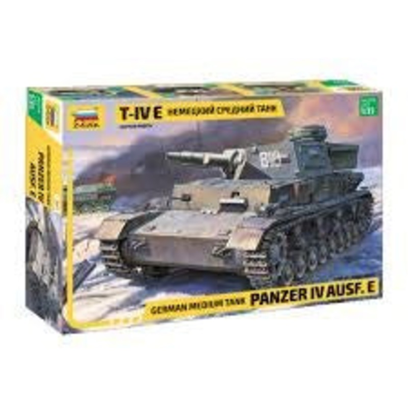 Zvezda 3641 1/35 PANZER IV AUSF. E
