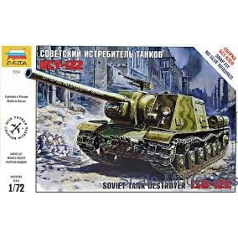 Zvezda 5054 1/72 EASY ASSY SOVIET ISU-122