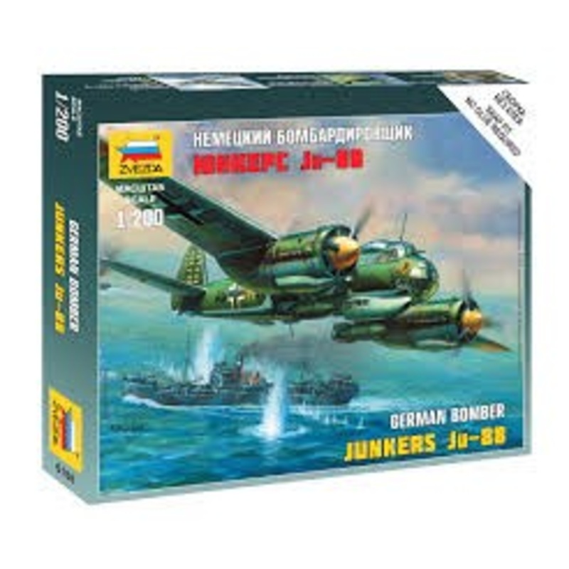 Zvezda 6186 1/200 JU-88 A4