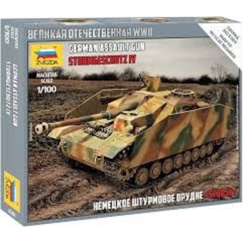 Zvezda 6284 1/100 GERMAN STUG IV
