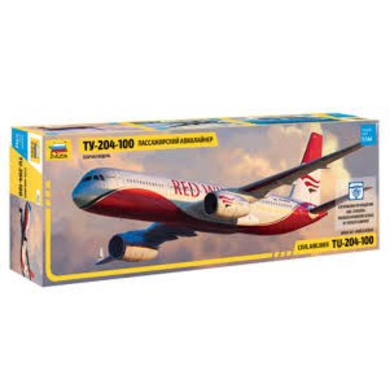 Zvezda 7023 1/144 RED WINGS AIRLINE TU-204-100