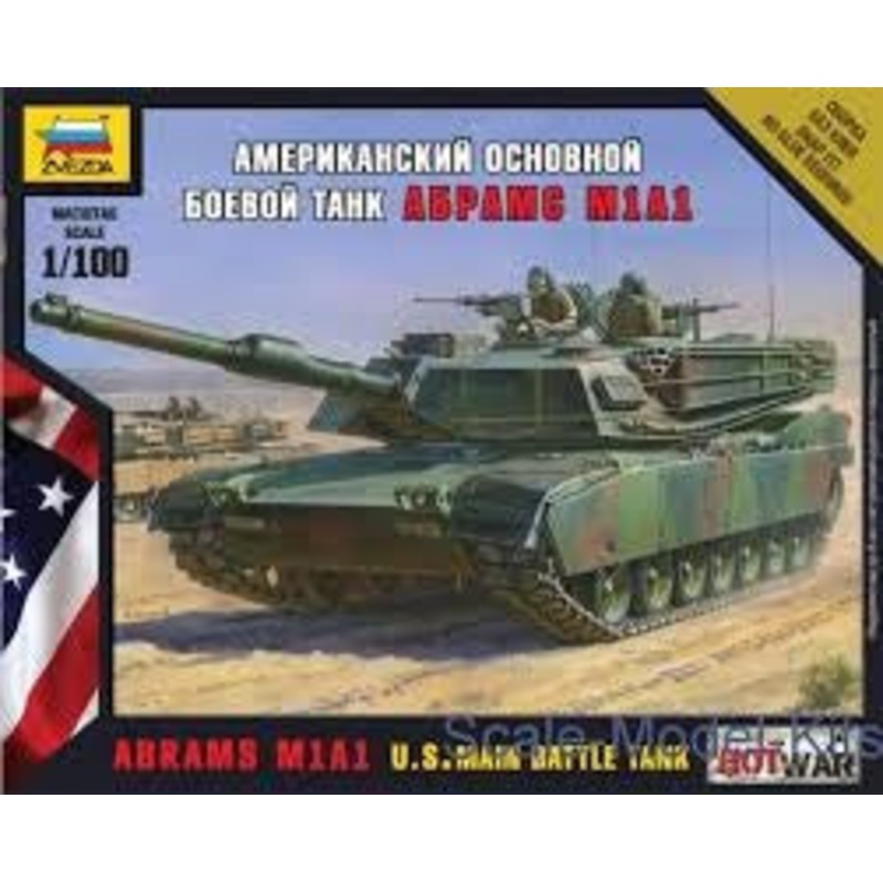 Zvezda 7405 1/100 MODERN ABRAHMS M1 A1