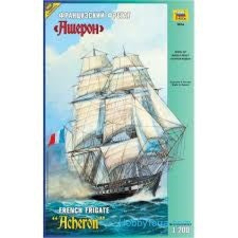 Zvezda 9034 1/200 FRENCH FRIGATE ACHERON (44CM)
