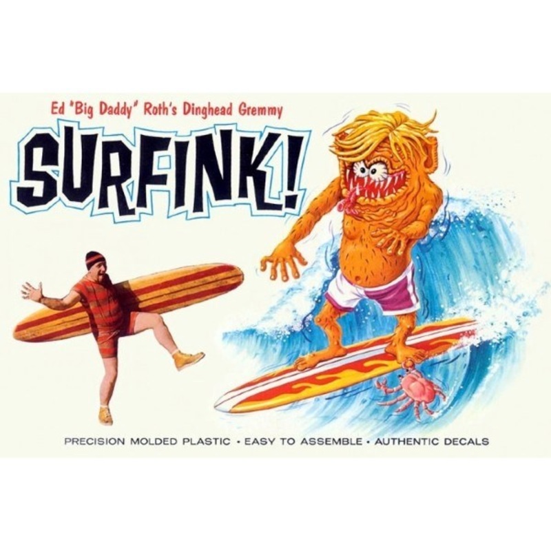 Atlantis Models H1306 Surfink – Ed Big Daddy Roth’s Dinghead Gremmy