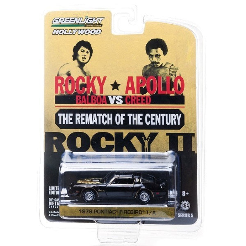 GreenLight 44650-C 1/64 1979 Pontiac Firebird T/A – Rocky II (1979)