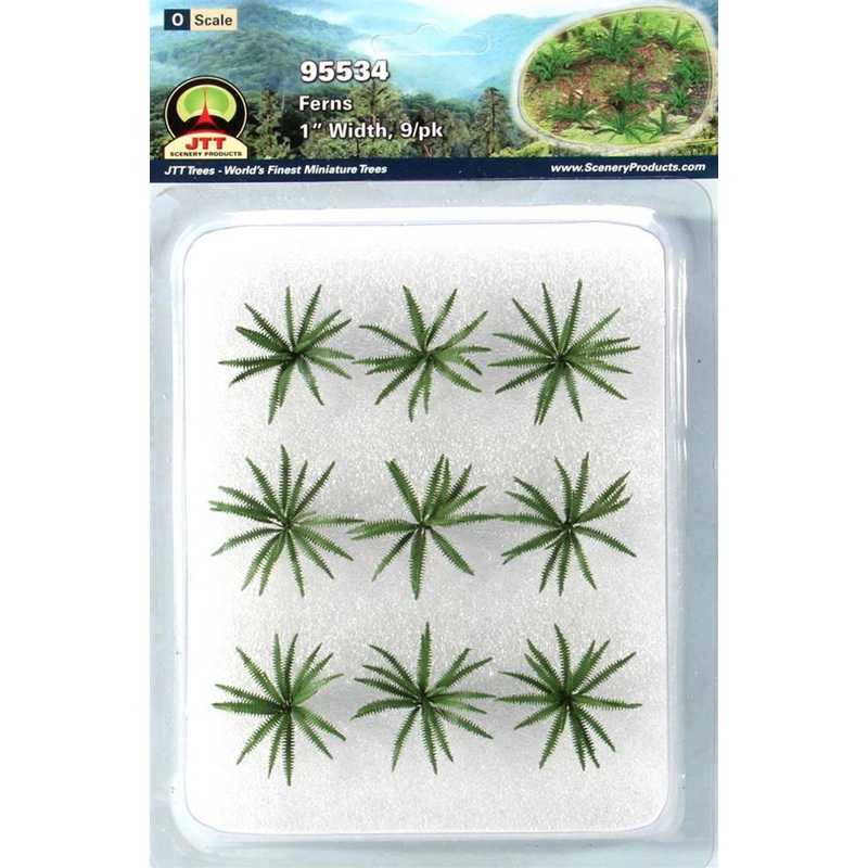JTT Scenery 95534 1 Ferns (9)