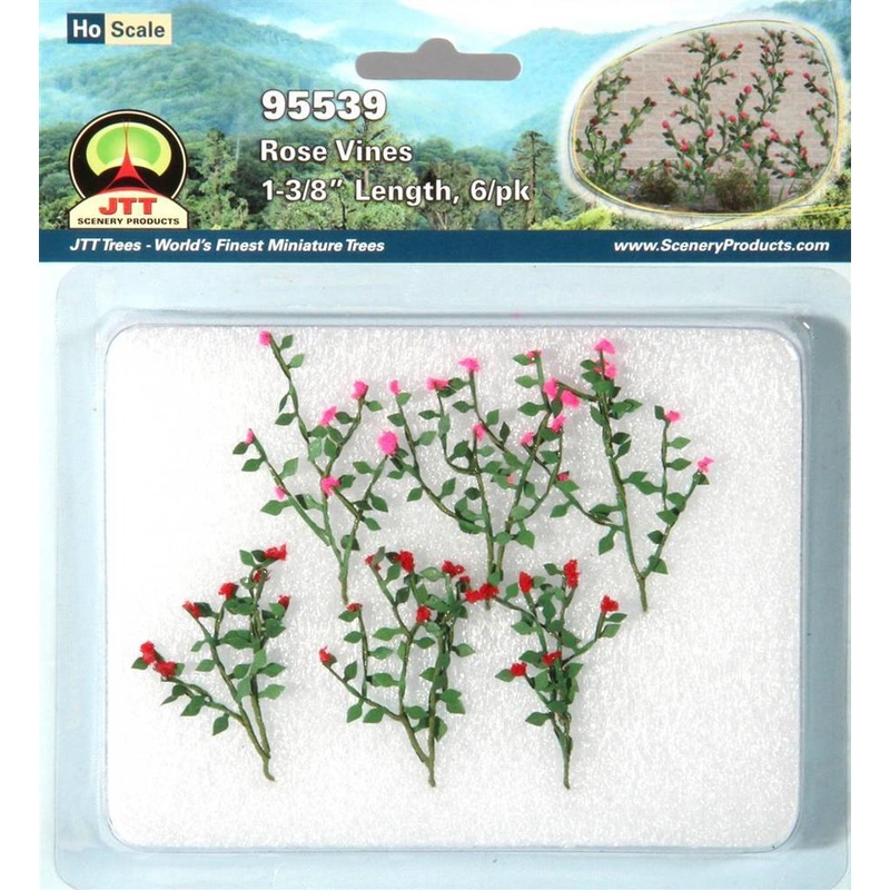 JTT Scenery 95539 1-3/8 Rose Vines (6)