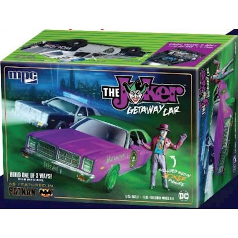 MPC 890 1/25 Batman Joker Goon Car 1978 Dodge Monaco