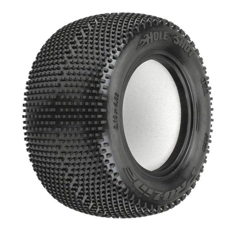 Proline PRO830302 1/10 Hole Shot 2.0 M3 F/R 2.2 Off-Road Stadium Truck Tires (2)