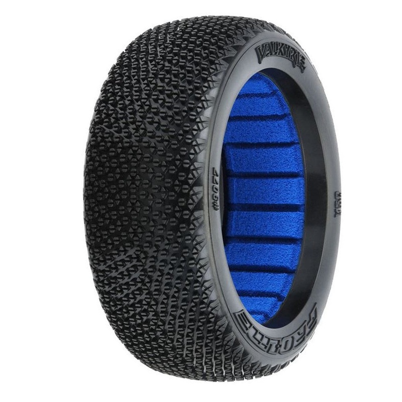Proline PRO9077205 Valkyrie S5 (Ultra Soft) Off-Road 1:8 Buggy Tires (2) for Front or Rear