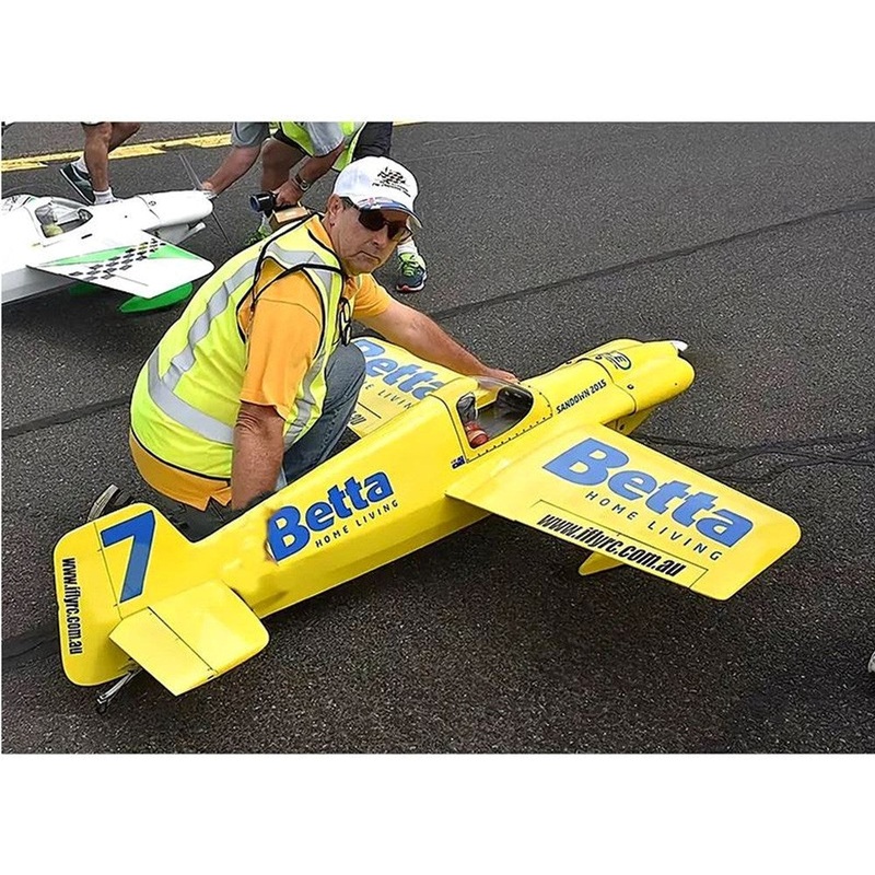 Seagull Models SEA164Y Cassutt 3M Air Race 65 wingspan 50-60cc Yellow