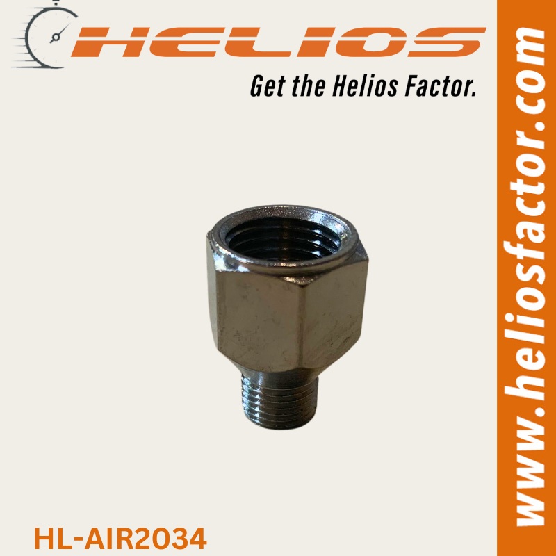 Helios – Airbrush Air Hose (Line) Adapter – 1/4 BSP