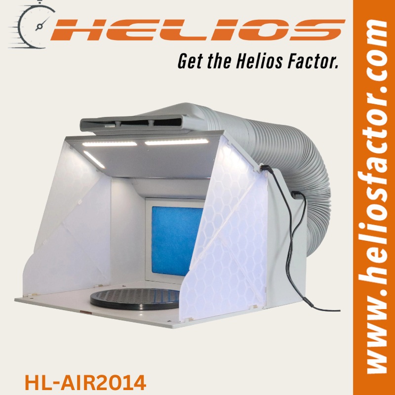 Helios – Airbrush Spray Booth with Exhaust Fan (5.2m3/min)