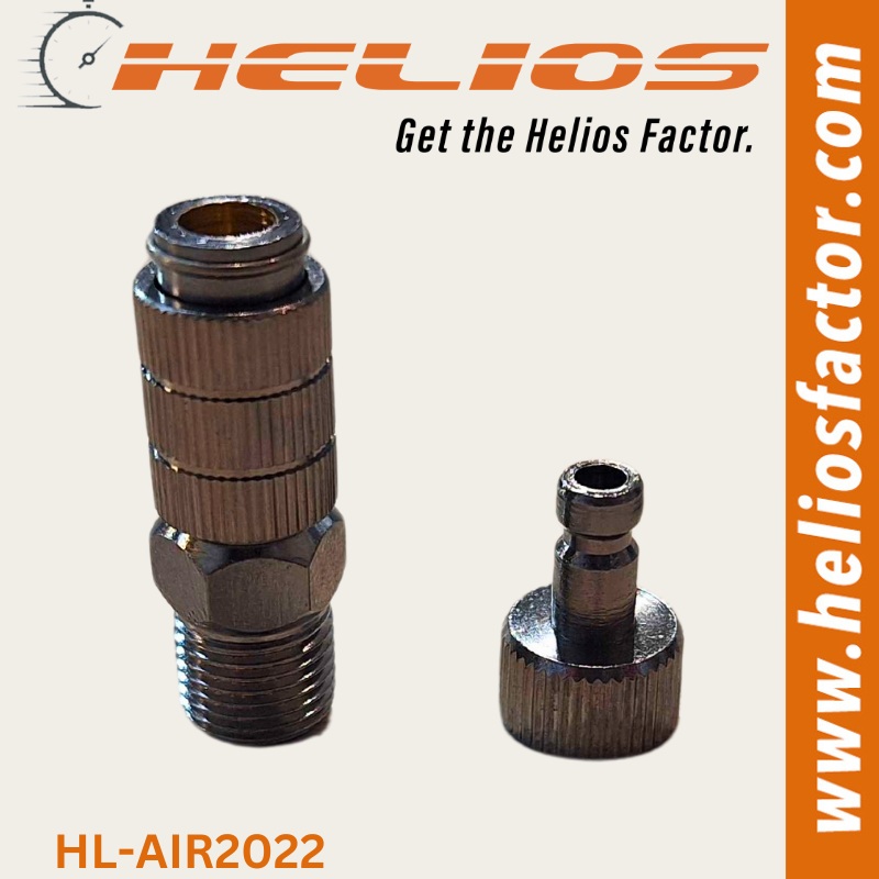 Helios – Female to Male Quick-Release Coupler