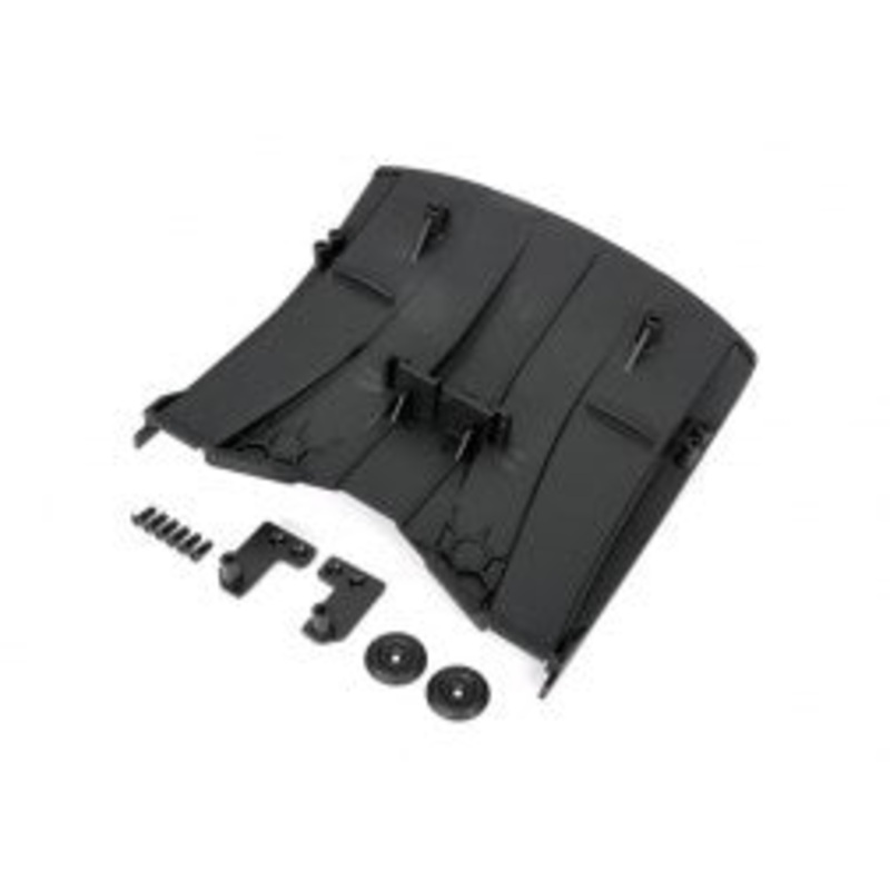 Traxxas 6436X DIFFUSER REAR/WING/WASHERS