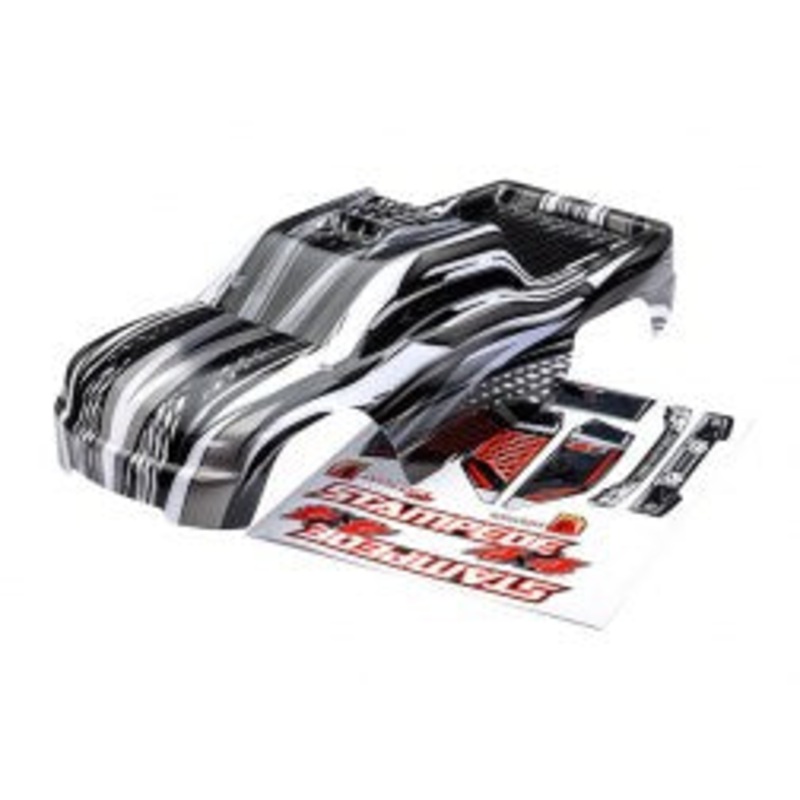 Traxxas 6729 BODY STAMPEDE 4X4 PROGRAPHIX REQ PAINT