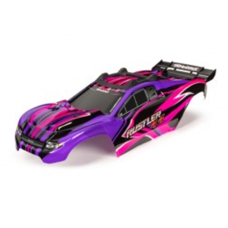 Traxxas 6734P RUSTLER 4X4 VXL BODY PINK