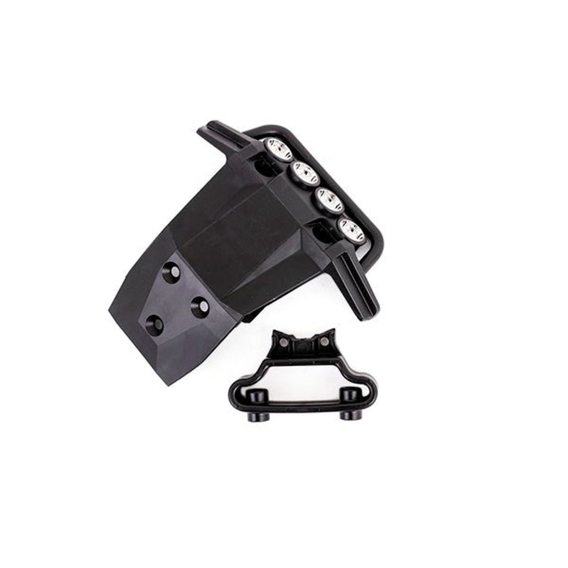 Traxxas 6736X BUMPER FRONT/ BUMPER SUPPORT RUST