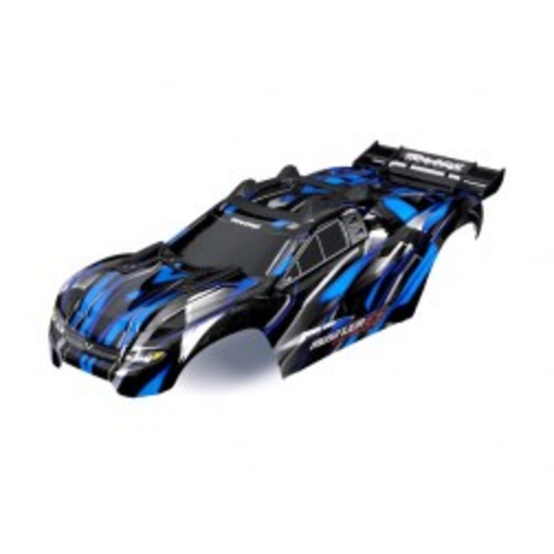 Traxxas 6749-BLUE BODY RUSTLER 4X4 ULT BLUE