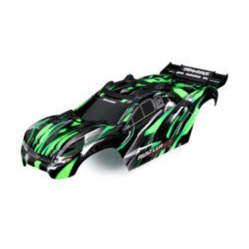 Traxxas 6749-GRN BODY RUSTLER 4X4 ULT GRN