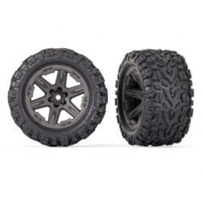 Traxxas 6763 T&W RXT GRAY 2.8/TALON EXT TIRE