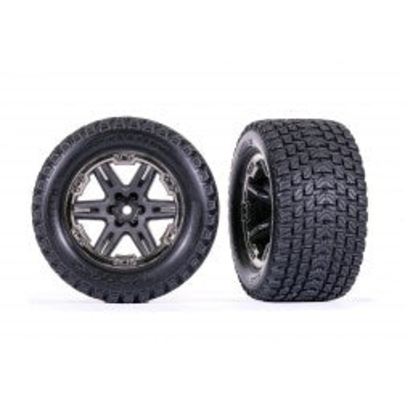 Traxxas 6764-BLKCR T&W RXT GRPHT GRAY BKCR/GRAVIX